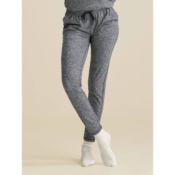 Outdoor Voices CloudKnit Heather Grey Pull On Workout Gym Jogger Sweat Pants - Picture 1 of 5
